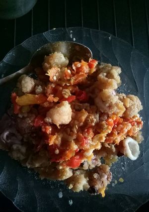 Foto resep Geprek cumi