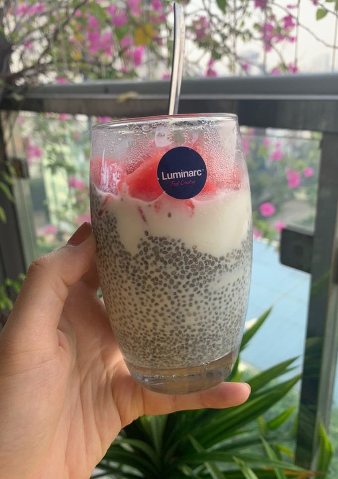Hình của món Chia Pudding.