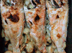 Foto principal de Cabracho al horno con patatas