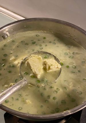 Paneer peas white gravy செய்முறை முக்கிய புகைப்படம்
