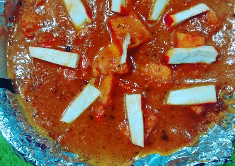 Recipe of Any-night-of-the-week Paneer butter masala