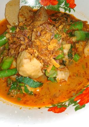 Foto resep Bakso kuah pedas