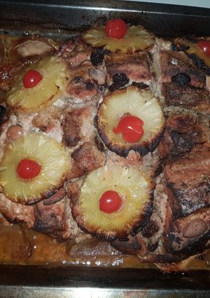 Una foto de Pierna de cerdo a la sidra 🎄🇨🇱🇩🇴