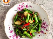 Gambar sayur bendi simple