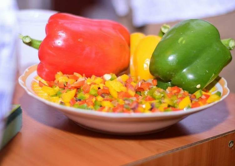 Recipe of Homemade Sweet pepper prep