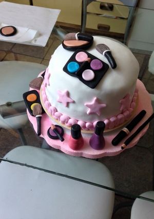 Una foto de Torta make up