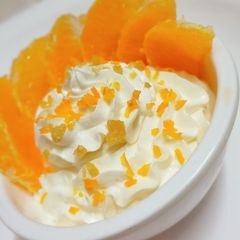 A picture of Butterscotch and Orange Delight.