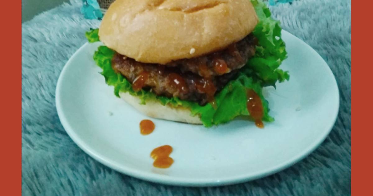 Resep Patty burger daging sapi oleh Lewi's kitchen Cookpad