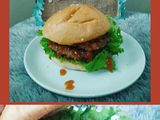 Patty burger daging sapi