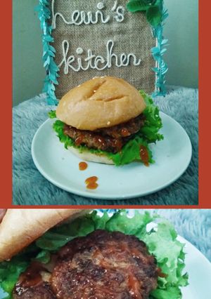 Foto resep Patty burger daging sapi