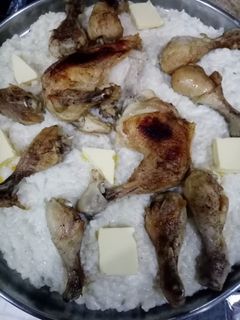 صورة لوصفة سليق بالدجاج