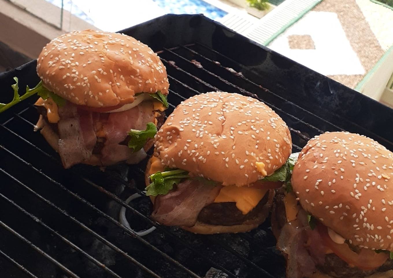 Hamburguesas caribeñas