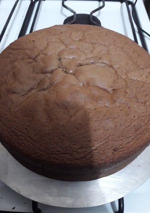 Una foto de Bizcochuelo de chocolate