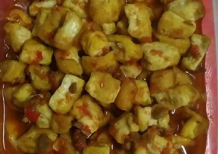 Tahu sambal tauco