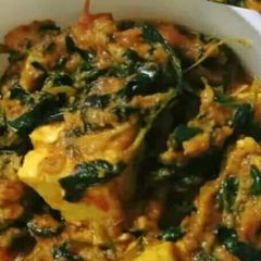 A picture of Methi Paneer Masala.