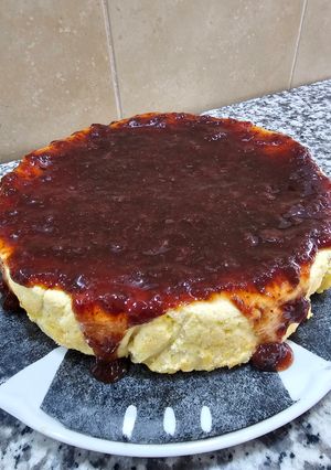 Una foto de Cheesecake de Ricota y coco