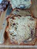Banana bread aux noix de pécan et Kinder