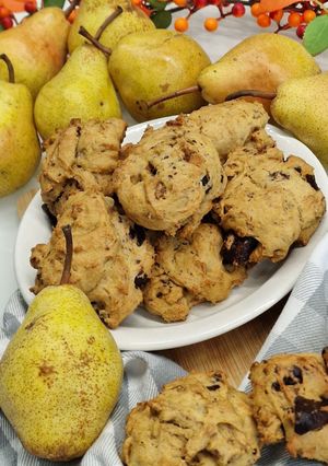 Körtés,csokoládés keksz (vegán) recept fotója