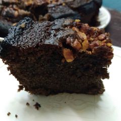 A picture of Brownie without oven.