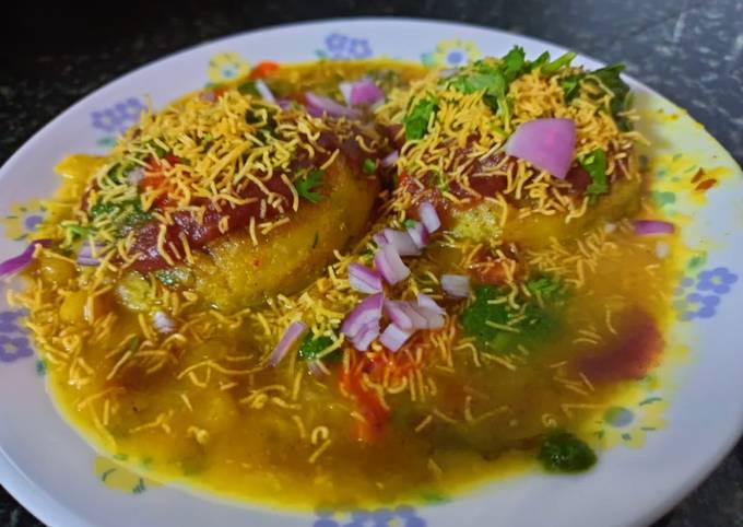 Street style Ragada pettice Recipe