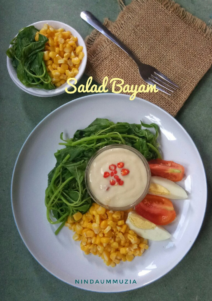 Foto resep Salad Bayam