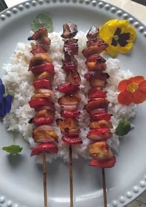 Una foto de Yakitori