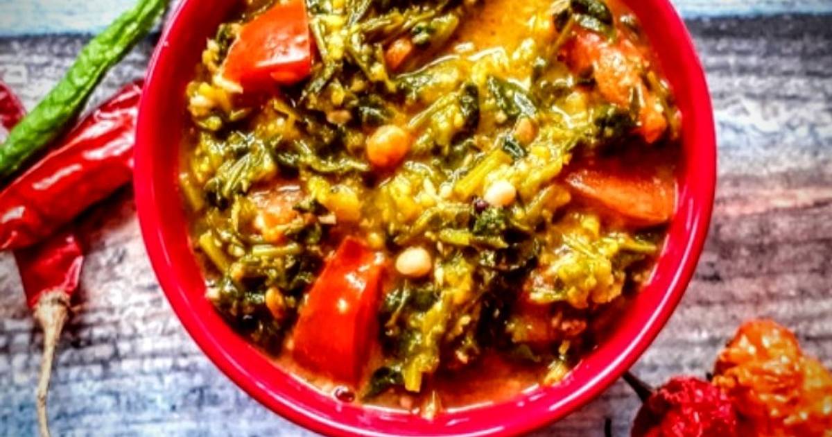 Menthiya Keerai Kootu/ Methi Dal South Indian style Recipe by Rajni