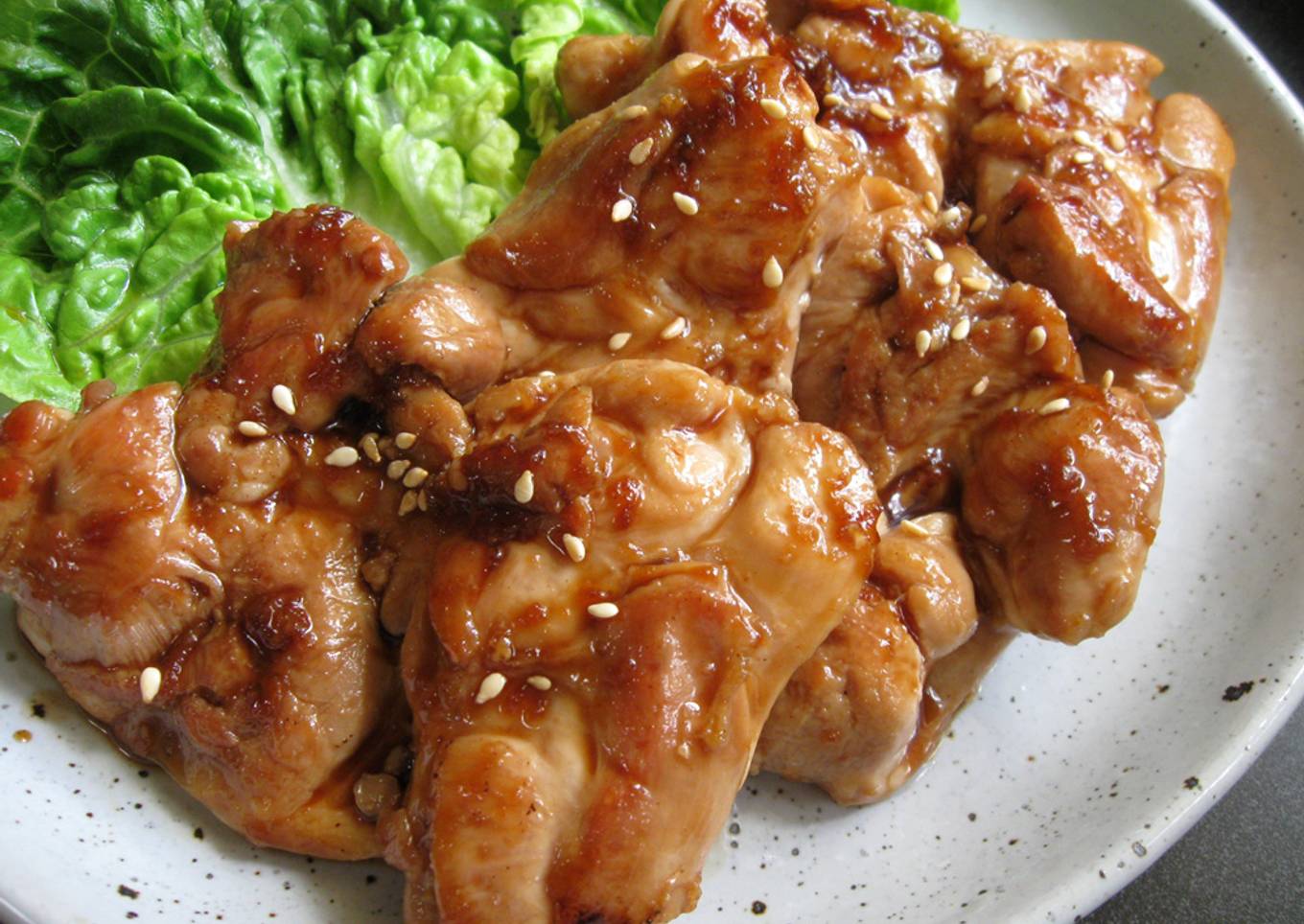 Ginger & Garlic Teriyaki Chicken