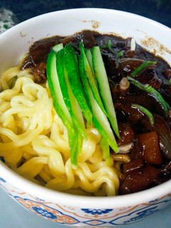 Foto resep Jjajangmyeon (Mie Hitam ala Korea)