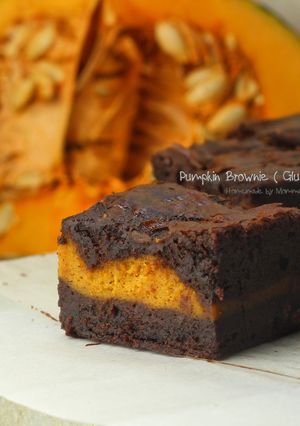 Foto resep Pumpkin Brownie (gluten free)
