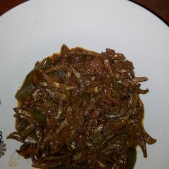A picture of Fried Omena.