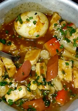 Foto resep Tteokbokki komplit