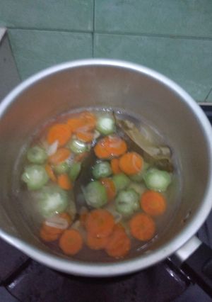 Foto resep Sayur bening oyong wortel