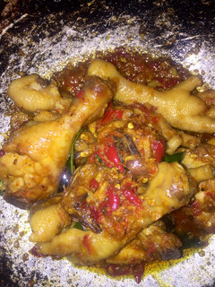 Foto resep Ayam + ceker rica pedas