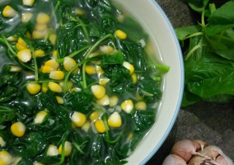 Resep Cah Bayam Jagung Manis yang Bikin Ngiler