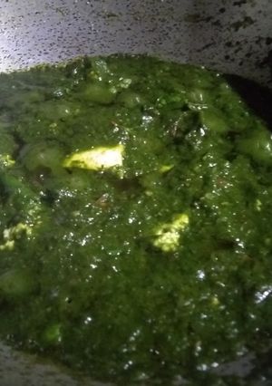 A picture of Palang paneer.