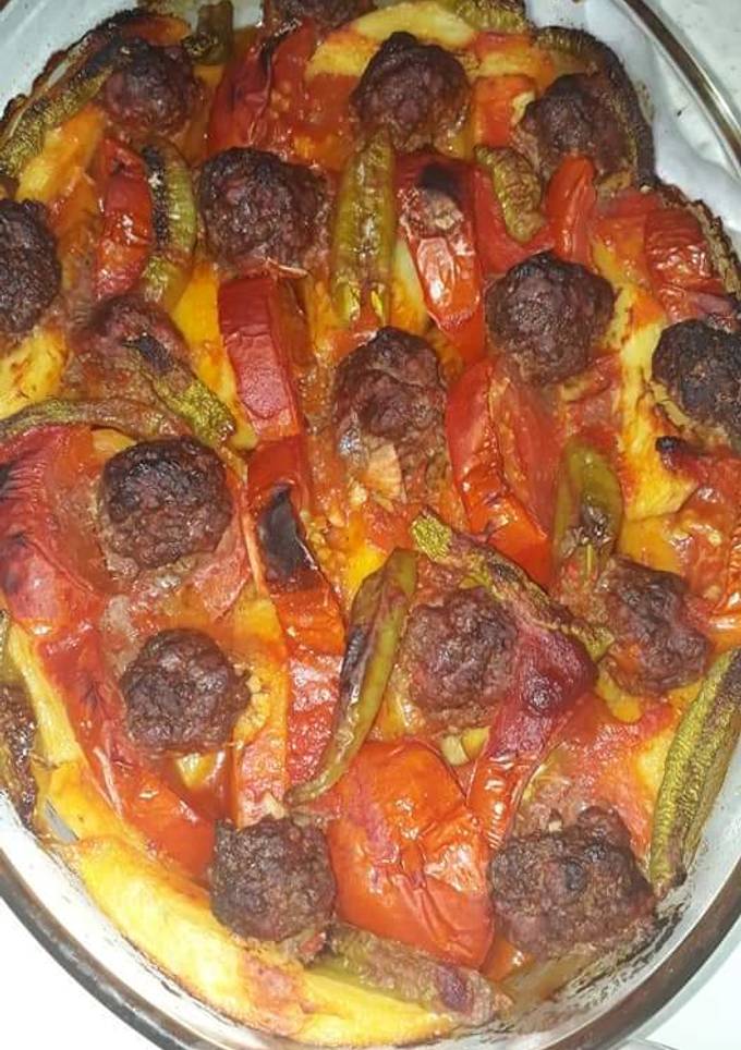 Izmir köfte. Измирские котлетки