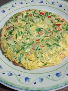 Foto resep Telor dadar syantik