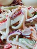 Ensalada de surimi y vegetales