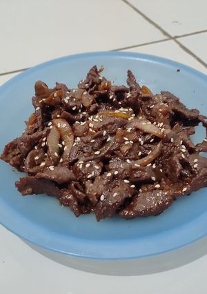 Foto resep Beef Saus Teriyaki