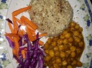A picture of curried cauliflower