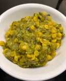 Sponge gourd with chana dal