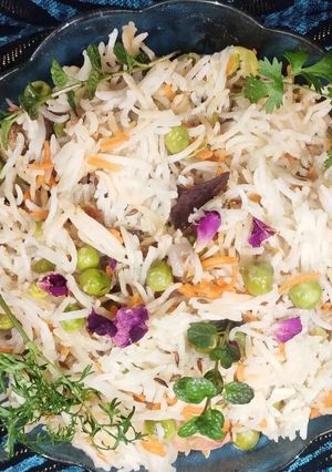 तिरंगा पुलाव (tiranga pulao recipe in Hindi) रेसिपी मुख्य फोटो