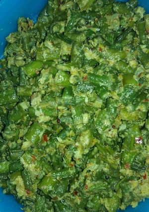 காராமணி பொரியல் செய்முறை முக்கிய புகைப்படம்