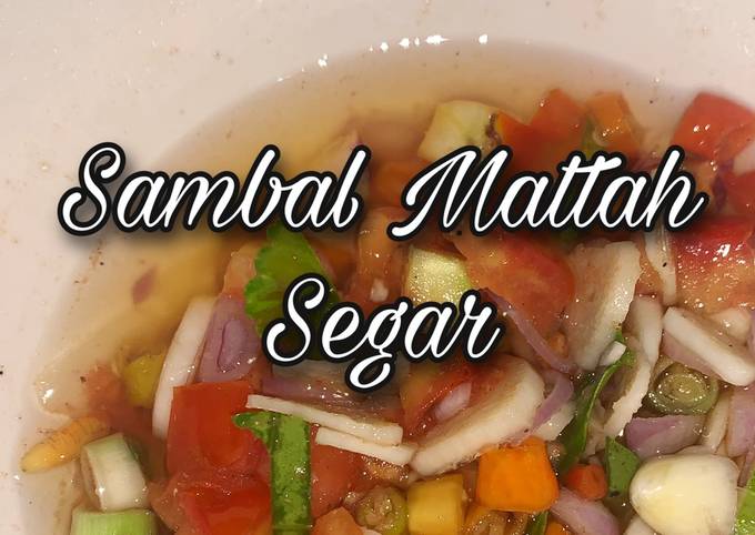 Sambal Mattah Segar