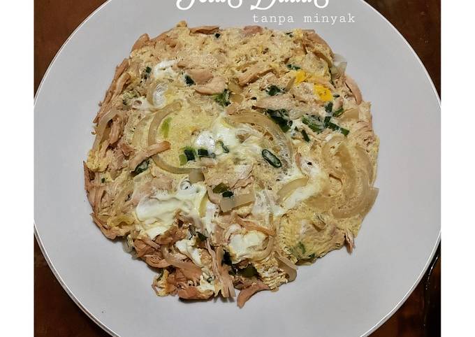 Bagaimana Membuat Telur dadar tanpa minyak cocok banget buat DIET yang Bikin Ngiler