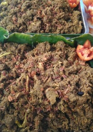 Foto resep Gepuk suir daging sapi