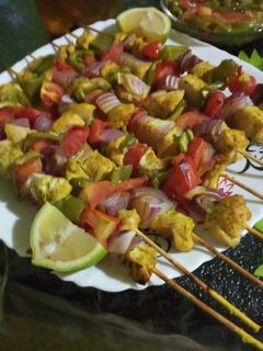 صورة لوصفة لي بروشات الدجاج 🐔 بالخضار 😋