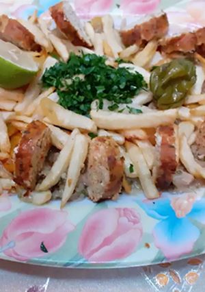صورة لوصفة رولي بالبطاطا 👌