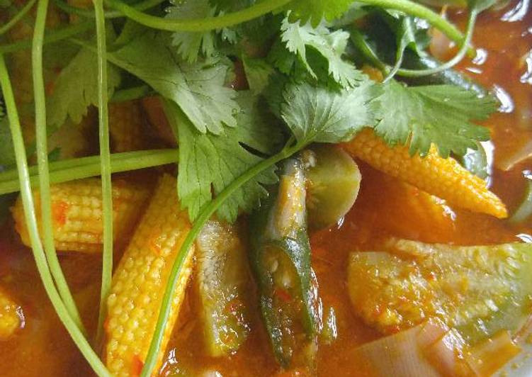 Tomyam terung ijo (vege)